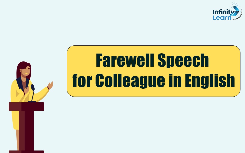 Farewell Speech for Colleague in English