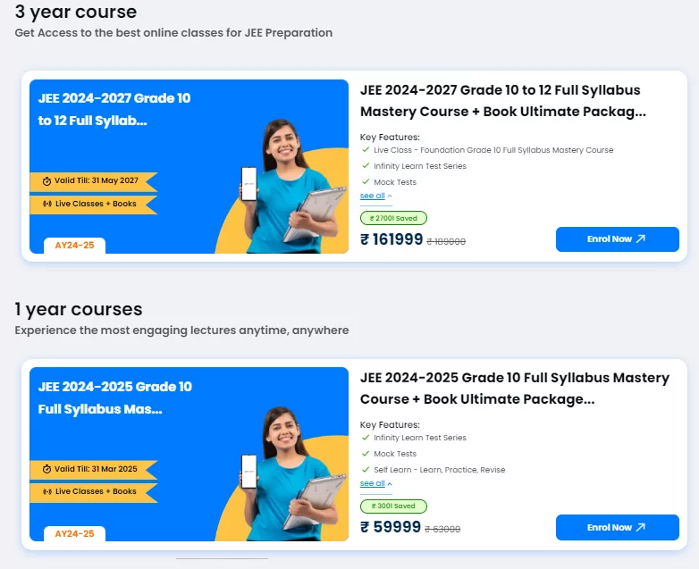 JEE Foundation Course for Class 10