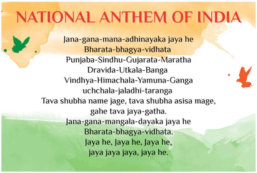 National Anthem Of India