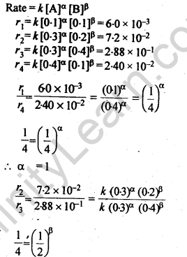 NCERT Solutions For Class 12 Chemistry Chapter 4 Chemical Kinetics Exercises Q11.1