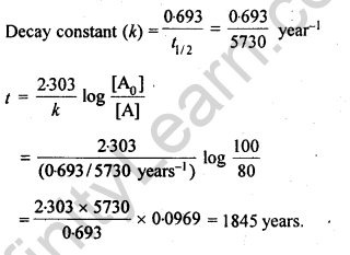 NCERT Solutions For Class 12 Chemistry Chapter 4 Chemical Kinetics Exercises Q14