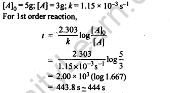 NCERT Solutions For Class 12 Chemistry Chapter 4 Chemical Kinetics Textbook Questions Q5