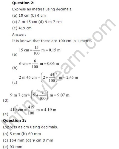 NCERT Solutions For Class 6 Maths Decimals Exercise 8.4 Q2