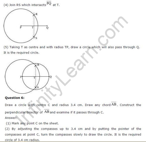 NCERT Solutions For Class 6 Maths Practical Geometry Exercise 14.5 A6