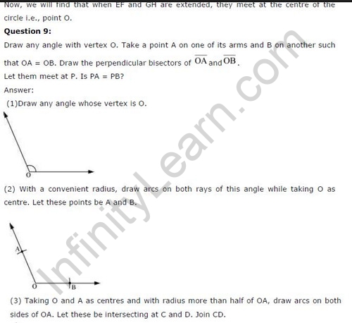 NCERT Solutions For Class 6 Maths Practical Geometry Exercise 14.5 A9