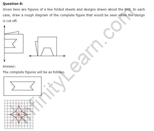 NCERT Solutions For Class 6 Maths Symmetry Exercise 13.2 Q14