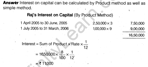 NCERT Solutions for Class 12 Accountancy Chapter 2 Accounting for Partnership Basic Concepts Numerical Problems Q22