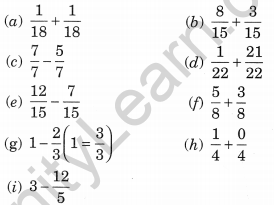 NCERT Solutions for Class 6 Maths Chapter 7 Fractions 