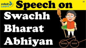 Speech on Swachh Bharat Abhiyan