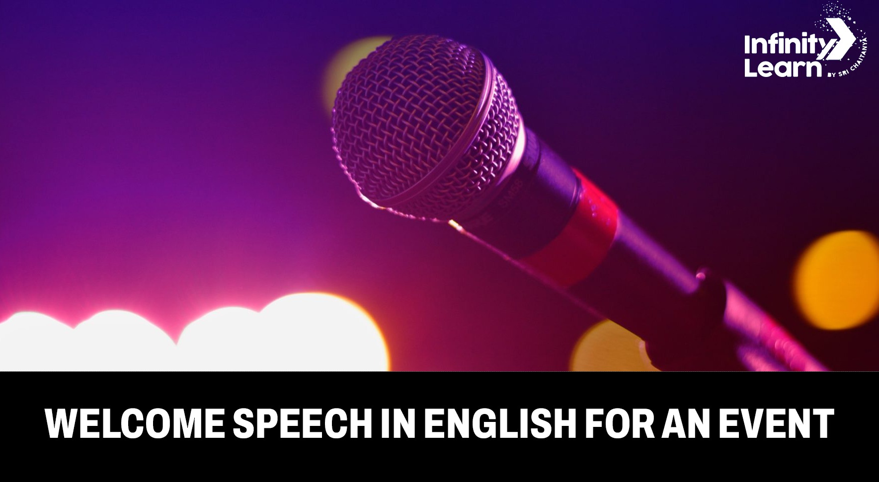 Welcome Speech in English for an Event 