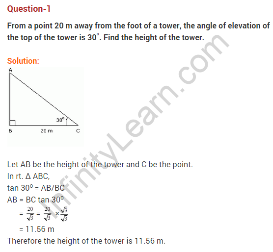 Some-Applications-of-Trigonometry-CBSE-Class-10-Maths-Extra-Questions-1