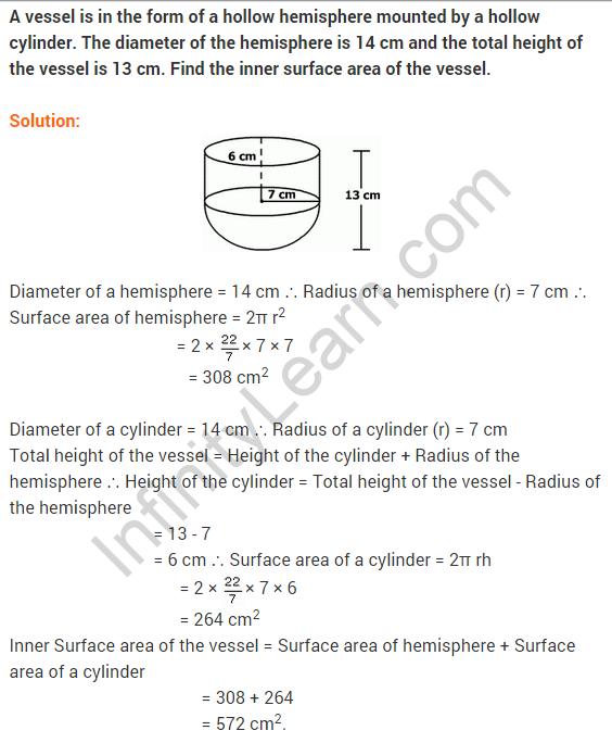 NCERT-Solutions-For-Class-10-Maths-Surface-Areas-And-Volumes-Ex-13.1-Q-2