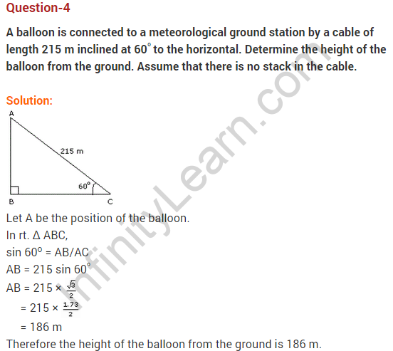 Some-Applications-of-Trigonometry-CBSE-Class-10-Maths-Extra-Questions-4