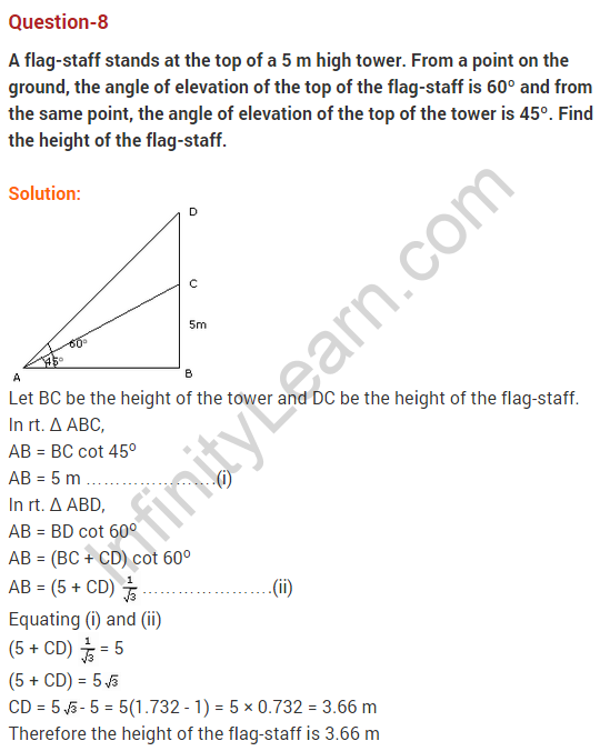 Some-Applications-of-Trigonometry-CBSE-Class-10-Maths-Extra-Questions-8