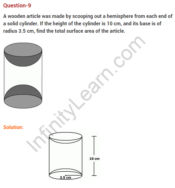 NCERT-Solutions-For-Class-10-Maths-Surface-Areas-And-Volumes-Ex-13.1-Q-9