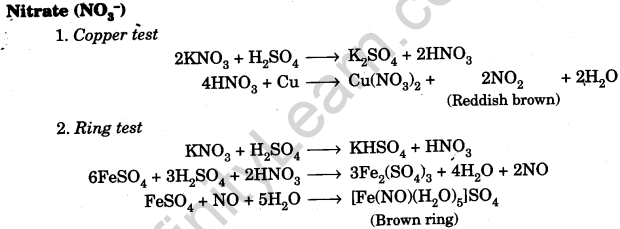 Plz explain the brown ring test using these rxn Are the rxns in part 1  related to those of - Chemistry - The p-Block Elements - 16764805 |  Meritnation.com