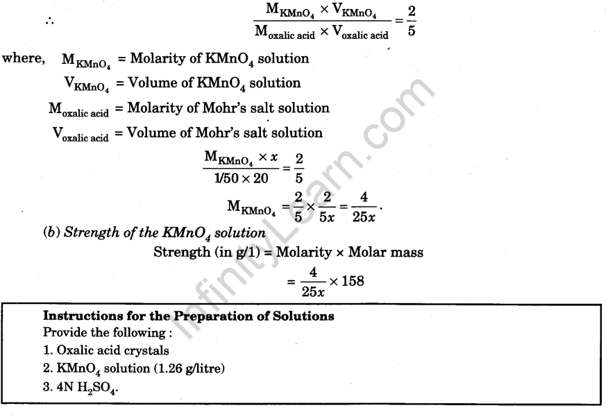 prepare-m50-solution-of-oxalic-acid-with-its-help-determine-50-the-molarity-and-strength-of-the-given-solution-of-potassium-permanganate-4