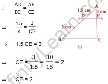 triangles class 10 Ex 6.2 in Hindi Medium Q 1