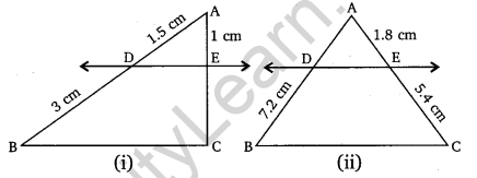NCERT Solutions for Class 10 Maths Chapter 6 pdf Triangles Ex 6.2 Q1