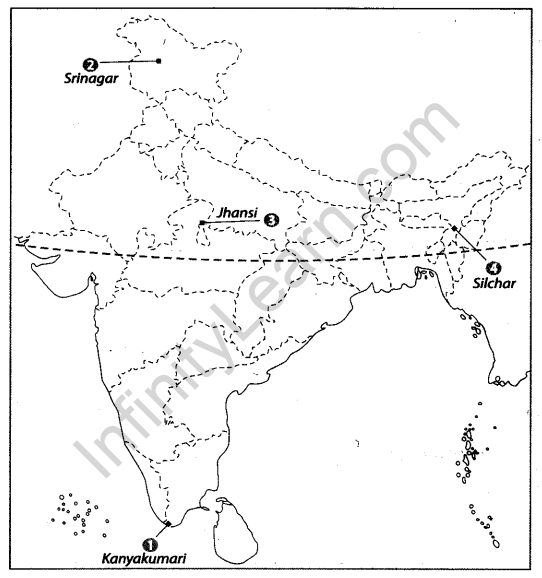 Class 10 Geography Map Work Chapter 7 Lifelines of National Economy A1