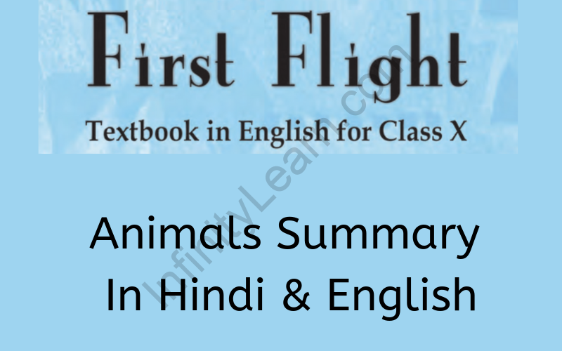 Animals Summary Class 10 English