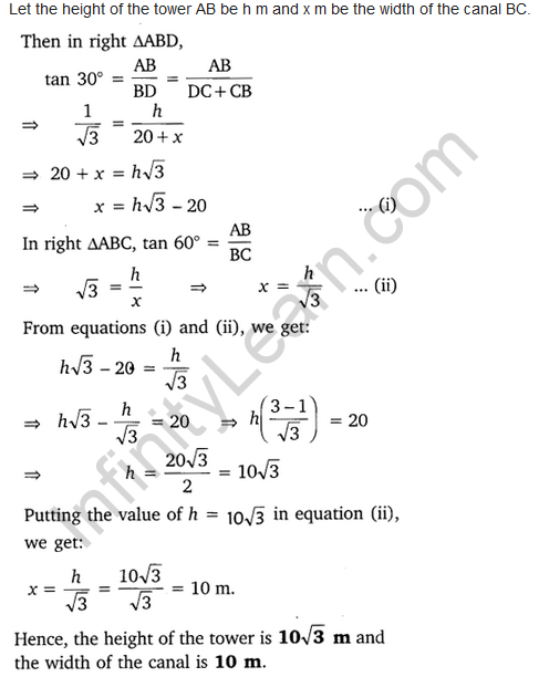 Chapter 9 Maths Class 10 NCERT Solutions Ex 9.1 pdf Q11