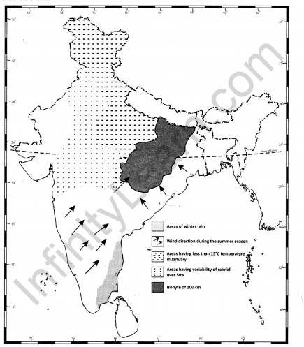 Class 11 Geography NCERT Solutions Chapter 4 Climate Activity Q1