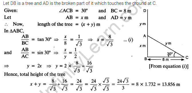 Ex 9.1 Class 10 Maths NCERT Solutions PDF Q2