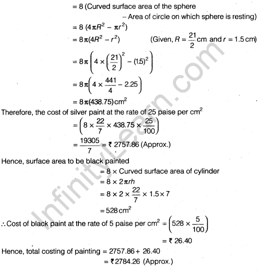 NCERT Class 9 Maths Solutions Chapter 13 Surface Areas and Volumes Ex 13.9 A2.1