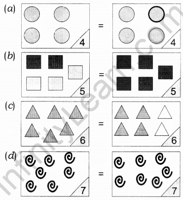 NCERT Solutions for Class 1 Maths Chapter 2 Numbers from One to Nine Page 43 Q3
