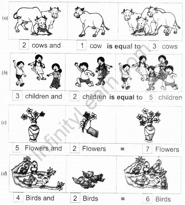NCERT Solutions for Class 1 Maths Chapter 3 Addition Page 52 Q1