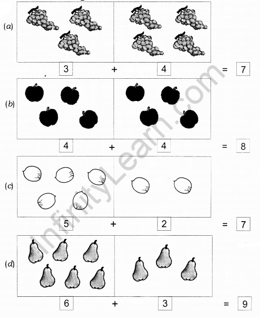NCERT Solutions for Class 1 Maths Chapter 3 Addition Page 55 Q3