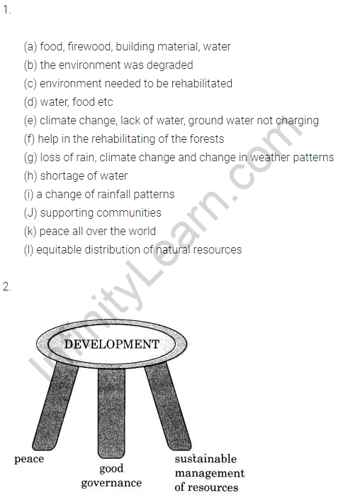 NCERT Solutions for Class 10 English Main Course Book Unit 4 Environment Chapter 2 Heroes of the Environment Q6.2