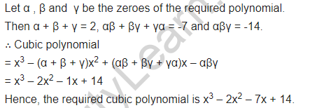 Polynomials Class 10 Maths NCERT Solutions Chapter 2 Ex 2.4 Q2