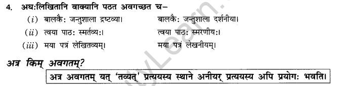 NCERT Solutions for Class 10th Sanskrit Chapter 4 Pratyayah 4