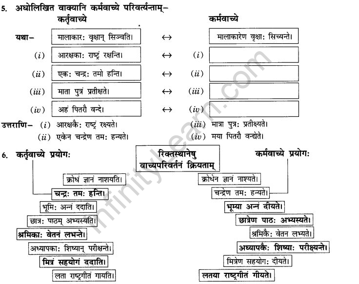 NCERT Solutions for Class 10th Sanskrit Chapter 5 वाच्यम् 7