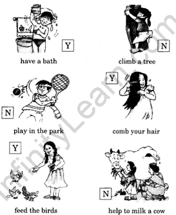 NCERT Solutions for Class 2 English Chapter 3 Padding-Pool Lets Get Ready for School Q1