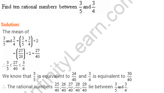 NCERT Solutions for Class 8 Maths Chapter 1 Rational Numbers Ex 1.2 q-7