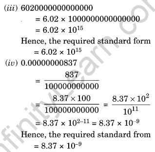 NCERT Solutions for Class 8 Maths Chapter 12 Exponents and Powers Ex 12.2 Q1.1
