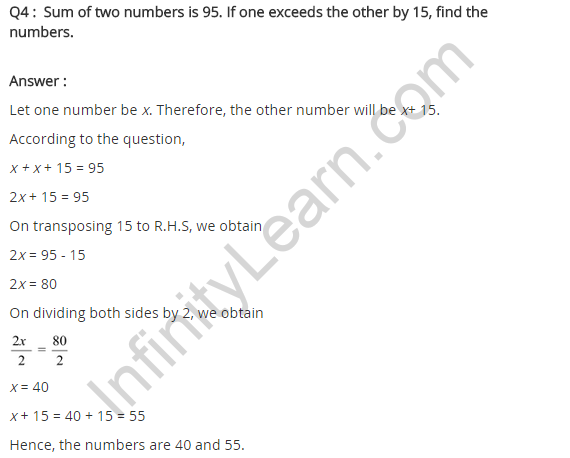 NCERT Solutions for Class 8 Maths Chapter 2 Linear Equations in One Variable Ex 2.2 q-4