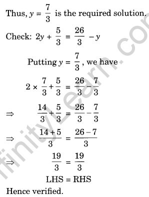 NCERT Solutions for Class 8 Maths Chapter 2 Linear Equations in One Variable Ex 2.3 Q9.1