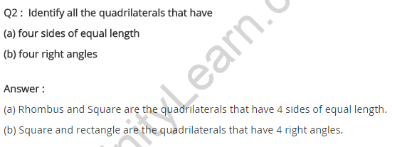 NCERT Solutions for Class 8 Maths Chapter 3 Understanding Quadrilaterals Ex 3.4 A 2