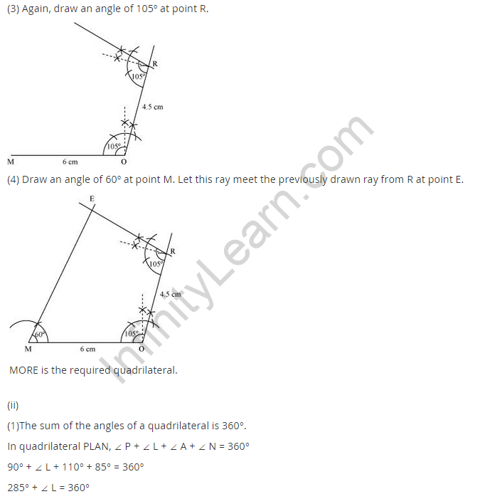 NCERT Solutions for Class 8 Maths Chapter 4 Practical Geometry Ex 4.3 A1.2