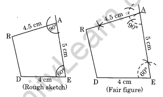 NCERT Solutions for Class 8 Maths Chapter 4 Practical Geometry Ex 4.4 Q1