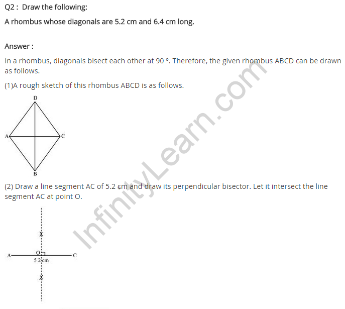 NCERT Solutions for Class 8 Maths Chapter 4 Practical Geometry Ex 4.5 A2
