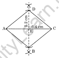 NCERT Solutions for Class 8 Maths Chapter 4 Practical Geometry Ex 4.5 Q2