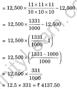 NCERT Solutions for Class 8 Maths Chapter 8 Comparing Quantities Ex 8.3 Q3.1