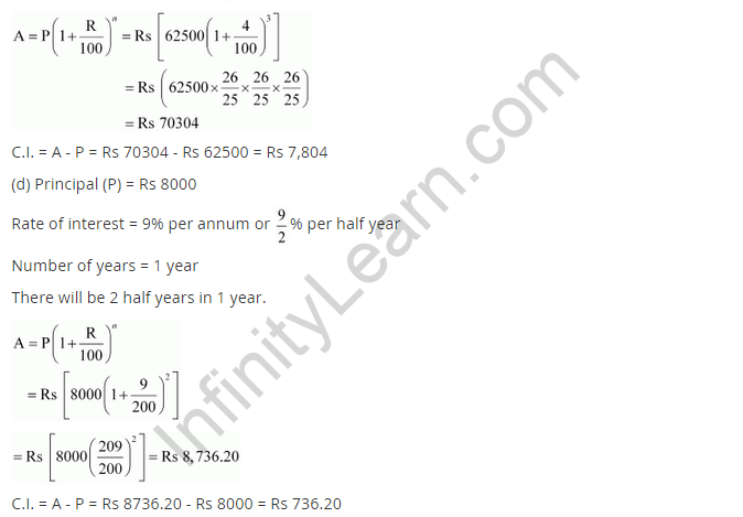 NCERT Solutions for Class 8 Maths Chapter 8 Comparing Quantities Ex 8.3 q-1.2