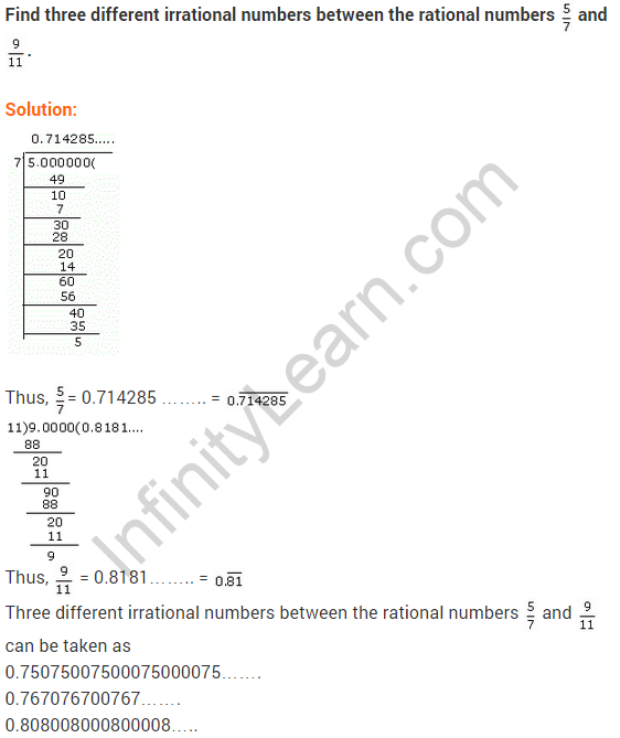 NCERT Solutions for Class 9 Maths Chapter 1 Number Systems Ex 1.3 q15