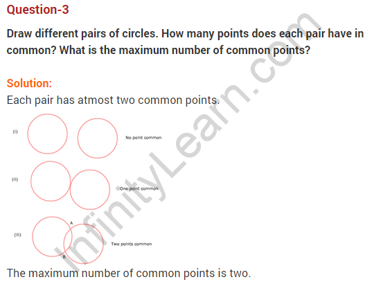 NCERT Solutions for Class 9 Maths Chapter 10 Circles Ex 10.3 A3